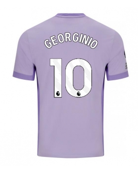 Billige Fotballdrakt Brighton Georginio Rutter #10 Replika Bortedrakt 2025-26 Kortermet Billige Fotballdrakt Brighton Georginio Rutter #10 Replika Bortedrakt 2025-26 Kortermet